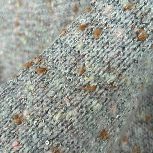 Alison Andrews Women's Multicolored Knit Popcorn Crewneck Sweater Size Large - Picture 3 of 7